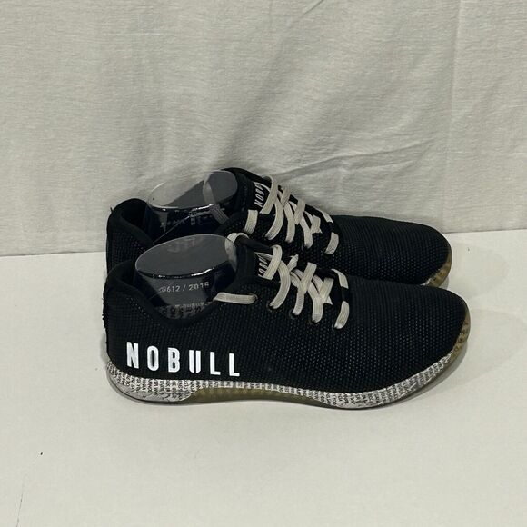 LIMITED EDITION #IAMNOBULL NOBULL TRAINER Men Size 8 Women Size 9.5 Black White